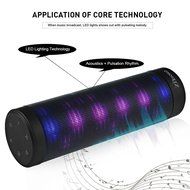Zinsoko Bluetooth 4.0 Wireless Portable Speakers with LED Lights and Built-in Microphone N4