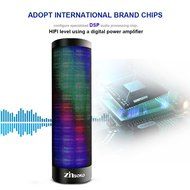 Zinsoko Bluetooth 4.0 Wireless Portable Speakers with LED Lights and Built-in Microphone N5
