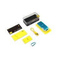 MIFA F4 Ultra-light Wireless Bluetooth Speaker Blue,With Mic,Micro SD,Hook ,And Aluminum Alloy Housing shock resistance... N6