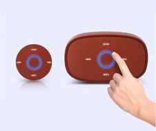 KinGone K5 Bluetooth Speaker with TF Car MP3 Player and Handsfree - 360-degree and Both of Top &amp; Bottom Surround... N4