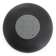 Hipipooo Portable Mini HIFI Waterproof Shower Pool Wireless Bluetooth Speaker Handsfree with Mic (Black) N2