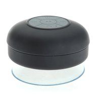 Hipipooo Portable Mini HIFI Waterproof Shower Pool Wireless Bluetooth Speaker Handsfree with Mic (Black) N3
