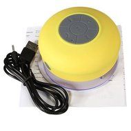 Hipipooo Portable Mini HIFI Waterproof Shower Pool Wireless Bluetooth Speaker Handsfree with Mic (Black) N10