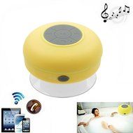 Hipipooo Portable Mini HIFI Waterproof Shower Pool Wireless Bluetooth Speaker Handsfree with Mic (Black) N13