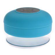 Hipipooo Portable Mini HIFI Waterproof Shower Pool Wireless Bluetooth Speaker Handsfree with Mic (Black) N15