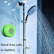 Hipipooo Portable Mini HIFI Waterproof Shower Pool Wireless Bluetooth Speaker Handsfree with Mic (Black) N26