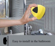 BILIFUN Mini Wireless Speaker, Waterproof IP66 Portable Bluetooth Speaker with Suction Cup for Bathroom Shower... N5