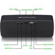CiDoss Newest 2016 4-In-1 Mini Portable Bluetooth, Dual Wireless Speakers with Ultra Bass,Black N3