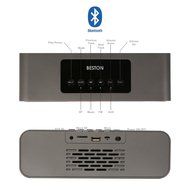 Portable Bluetooth Speakers, BESTON Premium High-Definition Wireless Stereo Speaker, Surround Sound with Enhanced... N11