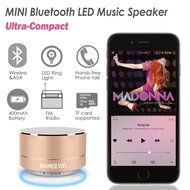 BOOMER VIVI Bluetooth Speakers With Subwoofer B19 Mini Compact Wireless Speaker With LED Light Hi-Fi Quality Sound... N7