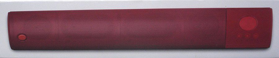 Portable Bluetooth Wireless Music Player or Speaker with HD Quality Sound (New Pill XL) RED N3