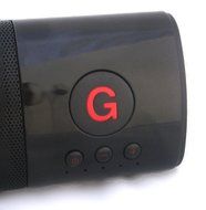 Portable Bluetooth Wireless Music Player or Speaker with HD Quality Sound (New Pill XL) RED N4