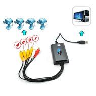 BW Super USB DVR (4 Video + 2 Audio Channels) - Grey N3