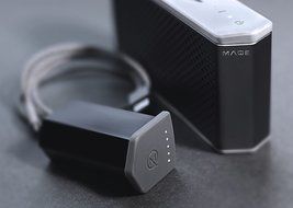 MAQE SOUNDJUMP Aluminum Wireless Bluetooth Speaker with removable magnetic 6000mAh powerbank - Grey N6