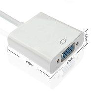 Mini 1080P Display Port DP To VGA Cable Adapter Converter For TVs PC Mac N3