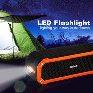 Bluetooth Speakers, [Simpeak] Portable Bluetooth 4.0 Speaker Outdoor Wireless Speakers with Flashlight,Waterproof... N5