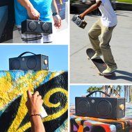 GOgroove BlueSYNC BXL Portable Bluetooth Rechargeable Speaker with NFC Tech - Works With Apple iPhone 6 , Samsung... N3