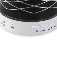 Bluetooth Speakers, Wireless Portable Surround Stereo Speaker with Mic and LED Light, Support FM TF Card and U... N5