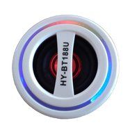 Bluetooth Speakers, Wireless Portable Surround Stereo Speaker with Mic and LED Light, Support FM TF Card and U... N6