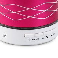Bluetooth Speakers, Wireless Portable Surround Stereo Speaker with Mic and LED Light, Support FM TF Card and U... N12