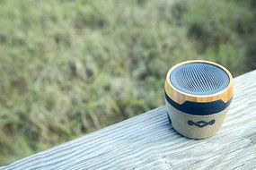 House of Marley EM-JA007-NV Chant Mini BT Portable Wireless Bluetooth Speaker, Navy N5