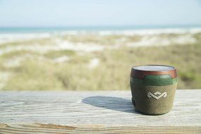 House of Marley EM-JA007-NV Chant Mini BT Portable Wireless Bluetooth Speaker, Navy N10