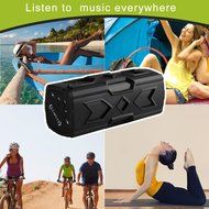 Bluetooth Speakers,GKTech Portable Wireless Waterproof Speaker Build-in NFC Technology,Power Bank and Microphone... N5