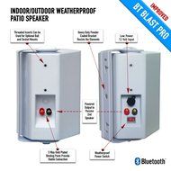 Sound Appeal SA-BLAST6-W 6.50-Inch Bluetooth Speakers N4