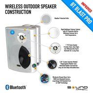 Sound Appeal SA-BLAST6-W 6.50-Inch Bluetooth Speakers N6