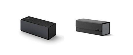 Sony SRS-X3KIT Portable Bluetooth Powerful and compact Wireless Speaker Plus Free Carrying Case (Black) by Sony