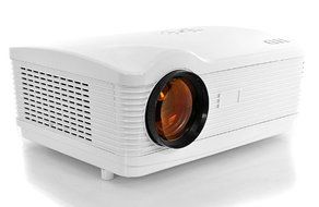 Dual Core 1.5GHz CPU Android 4.2 Projector "DroidBeam" - 8GB Internal Memory, 3000 Lumens, 2000:1, WiFi (White) N4