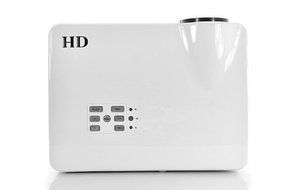 Dual Core 1.5GHz CPU Android 4.2 Projector "DroidBeam" - 8GB Internal Memory, 3000 Lumens, 2000:1, WiFi (White) N5
