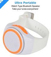 Frewico X10 Watch Shape Ultra Portable Outdoor Wireless Bluetooth Speakers with LED lights + FM radio + Microphone... N16