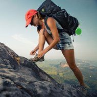Karnotech REMAX Portable Bluetooth Speaker Mini Wireless Outdoor Sports Audio Player Powerful Sound with Climbing... N5