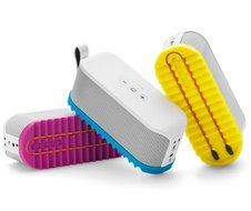 Jabra SOLES for SOLEMATE Bluetooth Speakers with Color Additions - Retail Packaging - Electric Blue/Noisy Yellow... N3