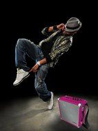 Polaroid PBT3003BK Wireless Bluetooth Amplifier Speaker (Black) N8