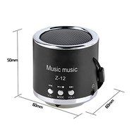 Handfree Wireless Portable Mini Speaker Subwoofer FM Radio USB Micro SD TF Card MP3 Player (Purple) N6