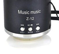 Handfree Wireless Portable Mini Speaker Subwoofer FM Radio USB Micro SD TF Card MP3 Player (Purple) N8
