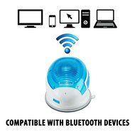 GOgroove IPX4 Splash Proof Bluetooth Shower Speakerphone with Onboard Controls and Microphone for Hands Free Calling... N7