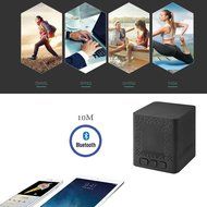 Portable Bluetooth Speaker, Aibesser MINI Wireless Bluetooth Speaker Long playtime Passive Sub-woofer for all... N2