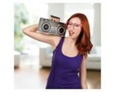 Beat Box Flat Pack Intelligent Portable Music Speaker for Smart Phones -- iphone, android, samsung (1 3D Pop-up... N2