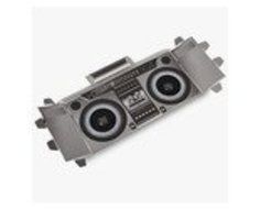 Beat Box Flat Pack Intelligent Portable Music Speaker for Smart Phones -- iphone, android, samsung (1 3D Pop-up... N4