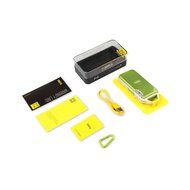 MIFA F4 Ultra-light Wireless Bluetooth Speaker Green,With Mic,Micro SD,Hook ,And Aluminum Alloy Housing shock... N6
