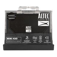 Altec Lansing IMW257-BLK Mini H2O Waterproof, Sandproof, Snowproof and Shockproof Bluetooth Speaker, Black N4