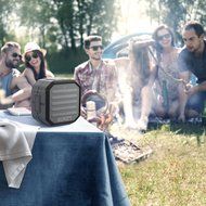 AUKEY Bluetooth Speaker with Enhanced Bass and Built in Mic Portable Outdoor Wireless Speaker Water Resistant... N4