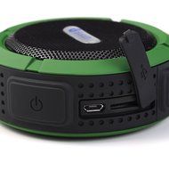 ZhiZhu Wireless Bluetooth 3.0 Muti-function 5W Waterproof Portable Speaker with Carabiner and Built-in Microphone... N5