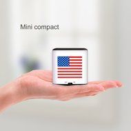 [New Version] AGPtek Portable Wireless Bluetooth Speaker,Built-in Mic, with Pocket Size, Enhanced Bass Resonator... N21