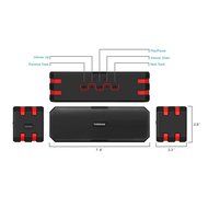 Bluetooth 4.0 Portable Wireless Speaker, 12W Output Power with Enhanced Bass, Built-in Microphone for Handfree... N7