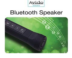 Avido&trade; All-In-One *4 Functions* [2600mAh USB Power Bank, Bluetooth Speaker, Bright LED Flashlight, Micro-SD Card... N4