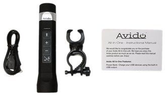 Avido&trade; All-In-One *4 Functions* [2600mAh USB Power Bank, Bluetooth Speaker, Bright LED Flashlight, Micro-SD Card... N8